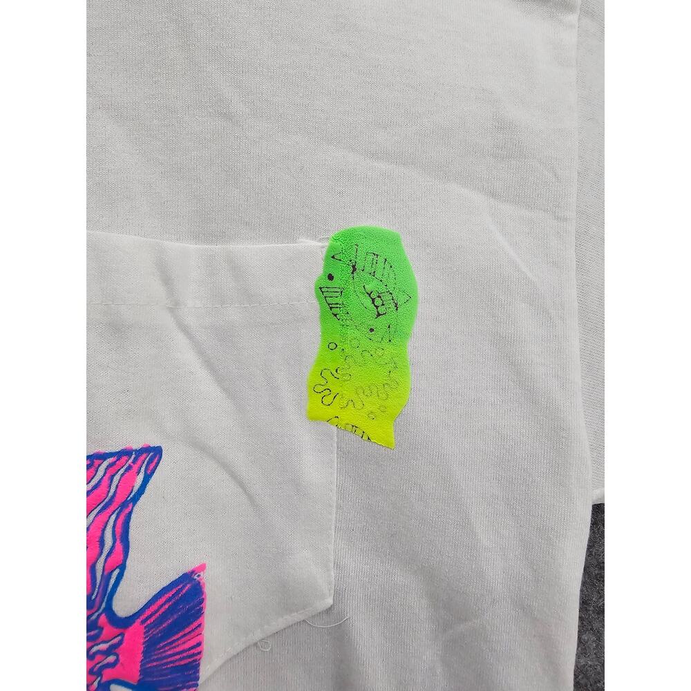 VINTAGE 80'S PUFFPRINT FLORIDA‎ T SHIRT - Picture 3 of 9